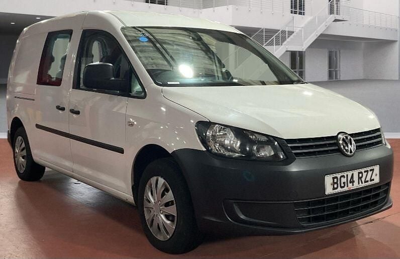 Used VW Caddy Maxi 140 HP (102 kW) 2014 White MPV
