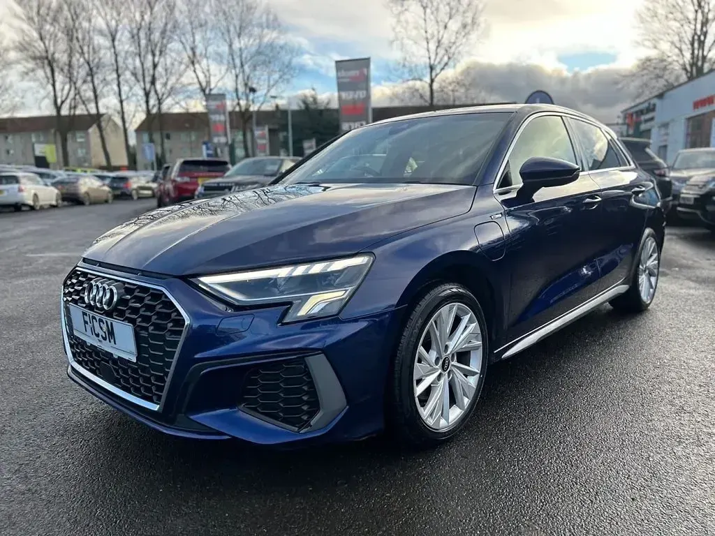 Used Audi A3 Sportback S-Line 2021 Blue Hatchback