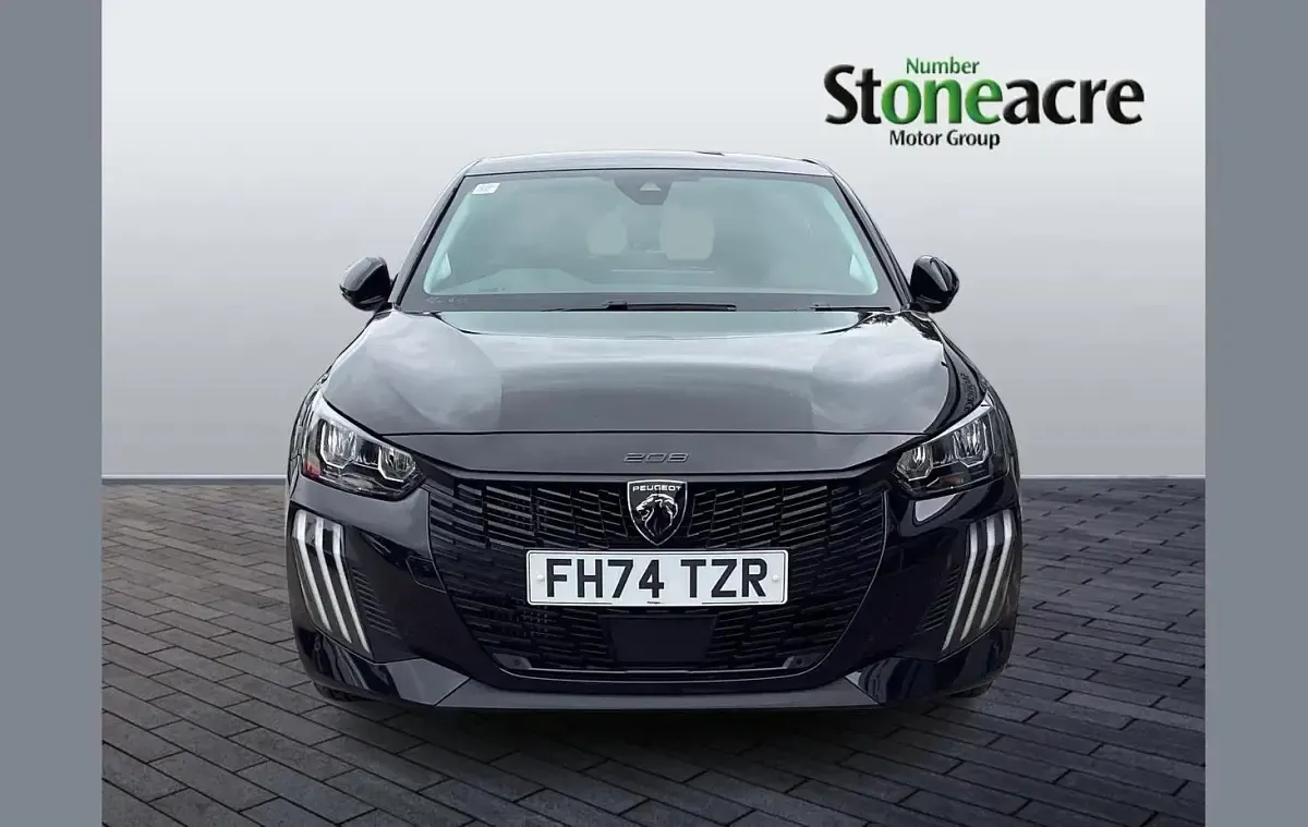 Used Peugeot 208 Allure 101 HP (74 kW) 2025 Black Hatchback