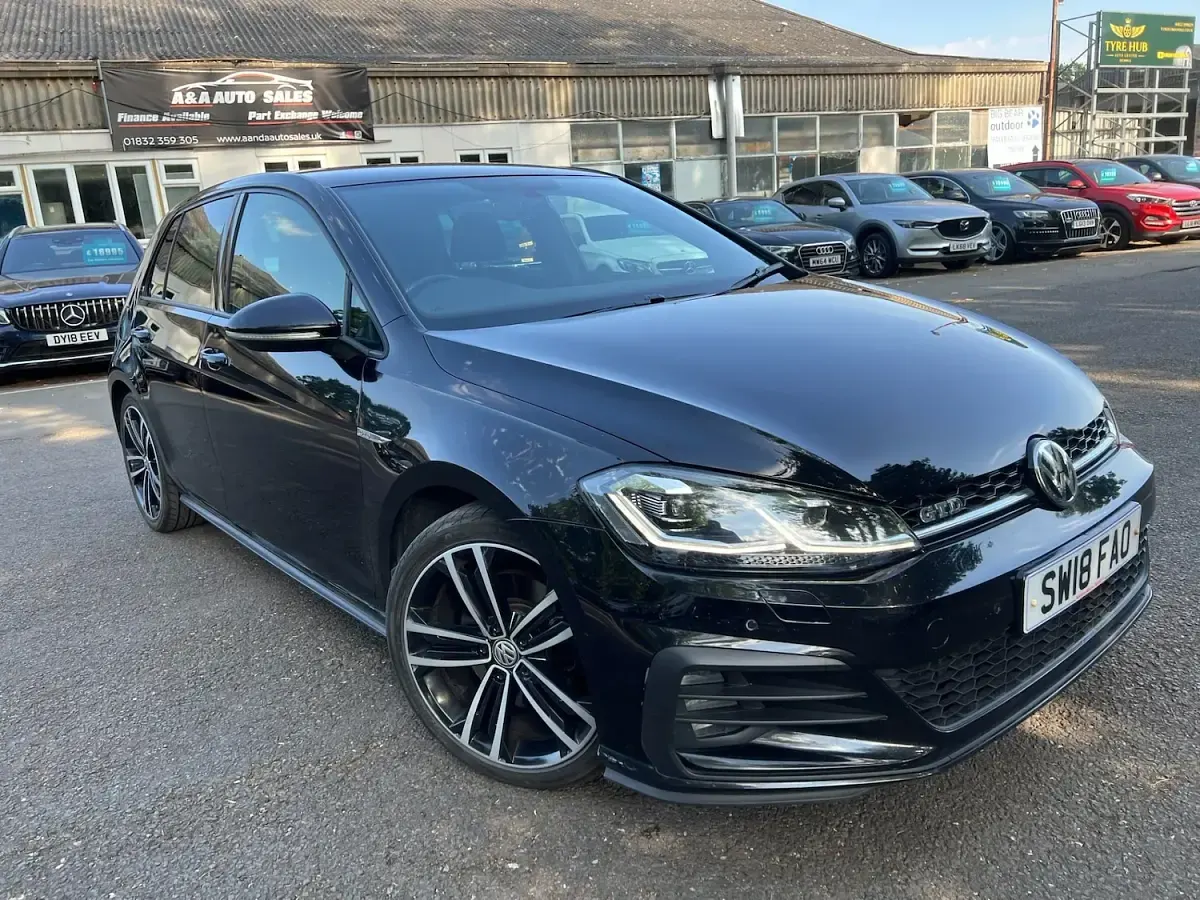 Used VW Golf VII GTD 184 HP (135 kW) 2018 Black Hatchback