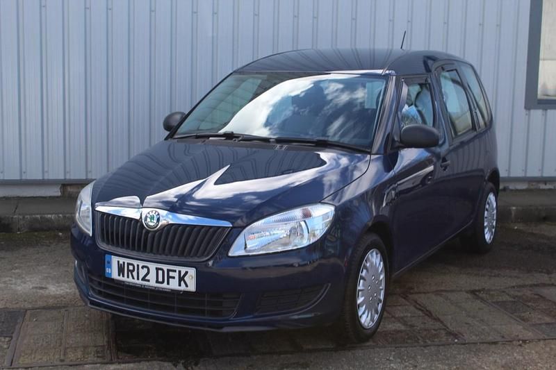 Used Skoda Roomster 105 HP (77 kW) 2012 Blue MPV