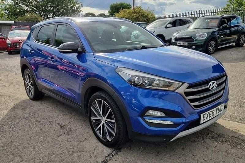 Blue Used 2018 Hyundai Tucson GO! SUV | £13,495 (Good price) - Image 1/1