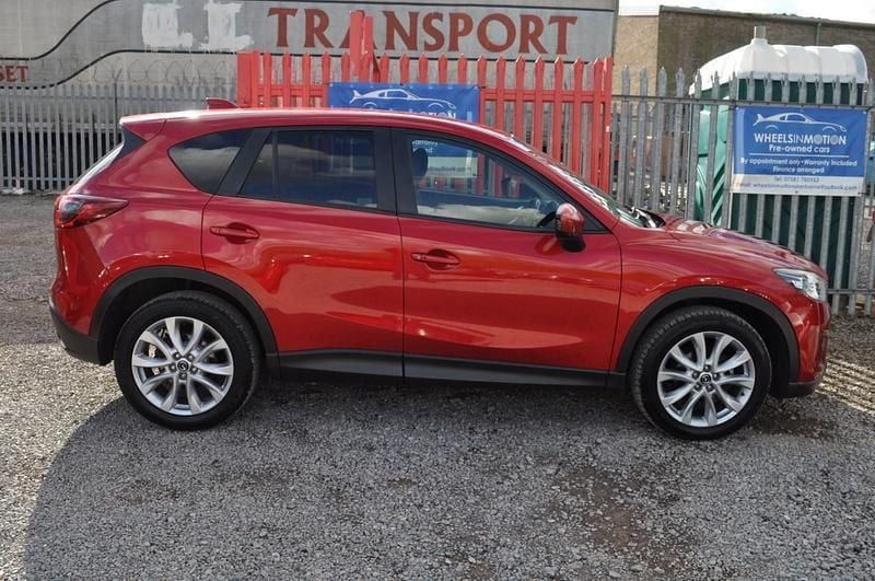 Second-hand Mazda CX-5 Inclusive 175 CP (128 kW) 2015 Roșu SUV