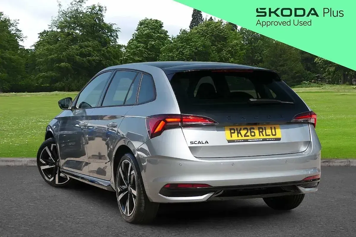 New Skoda Scala Monte Carlo 115 HP (84 kW) 2026 Silver Hatchback