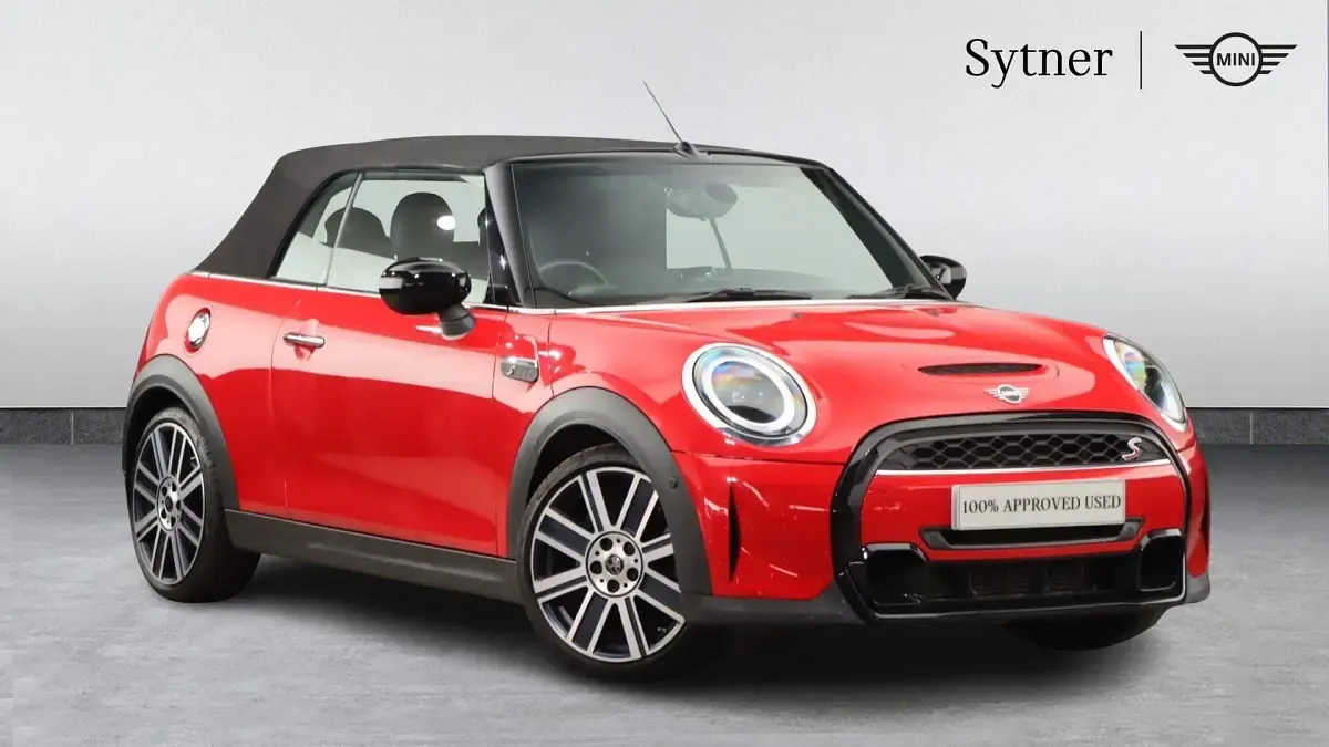 Used Mini Cooper S Cabriolet Exclusive 176 HP (129 kW) 2021 Red Cabriolet