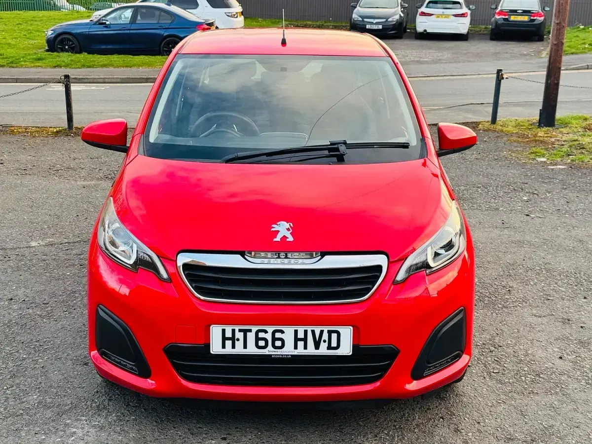 Used Peugeot 108 Active 2017 Red Hatchback