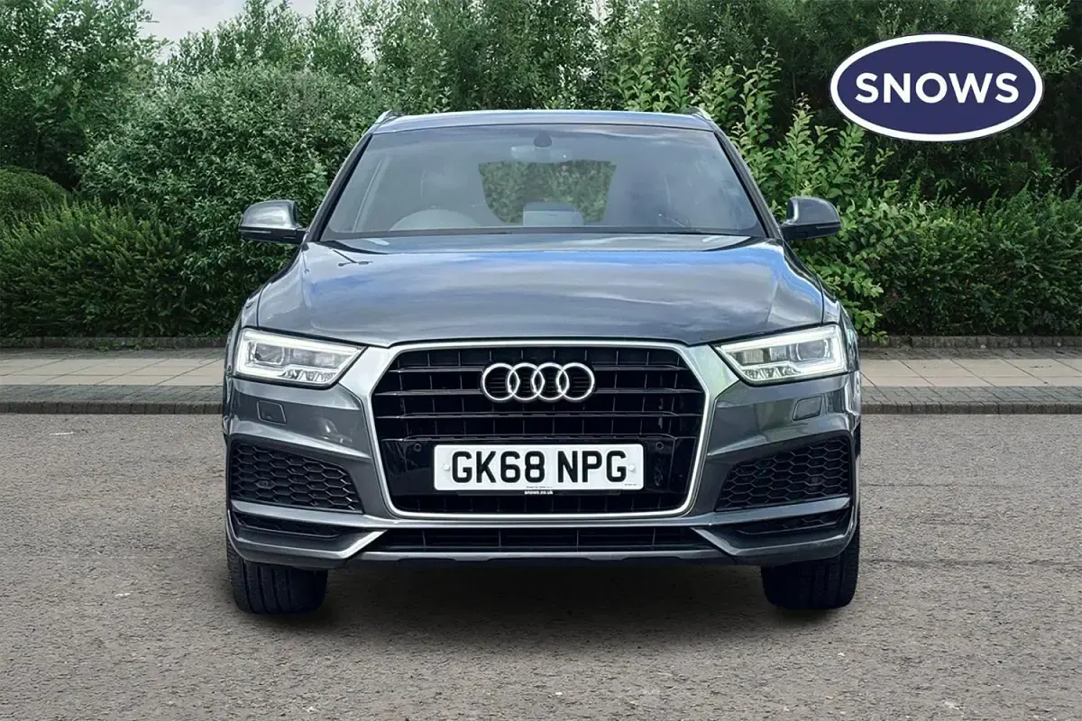 Used Audi Q3 S-Line 150 HP (110 kW) 2018 Grey SUV