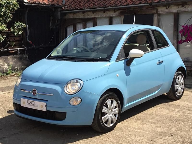 Blue Used 2012 Fiat 500 Hatchback | £3,499 (Fair price) - Image 1/4