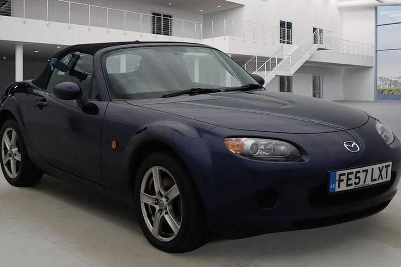 Used Mazda MX5 160 HP (117 kW) 2007 Blue Cabriolet