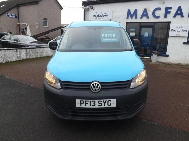 Used VW Caddy Startline 102 HP (75 kW) 2013 Blue MPV