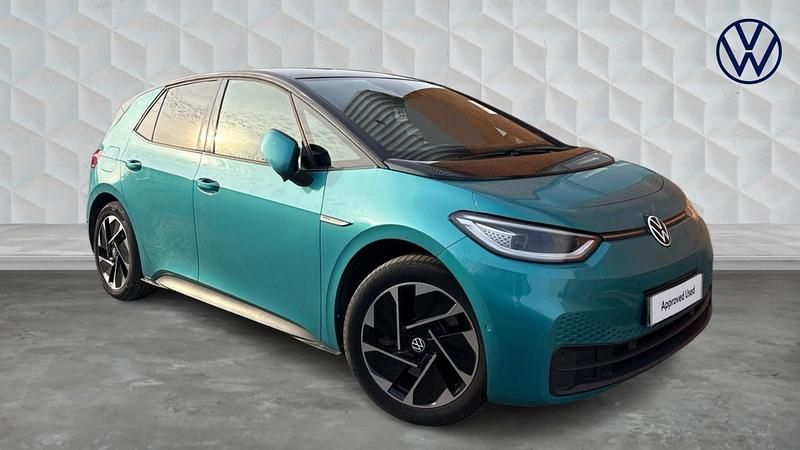 Used VW ID.3 Pro Performance 150 kW (204 HP) 2022 Turquoise Hatchback