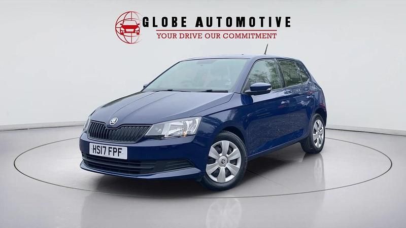Used Skoda Fabia 2017 Blue Hatchback