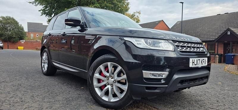 Black Used 2017 Land Rover Range Rover Sport HSE SUV | £14,999 (Good price) - Image 1/4