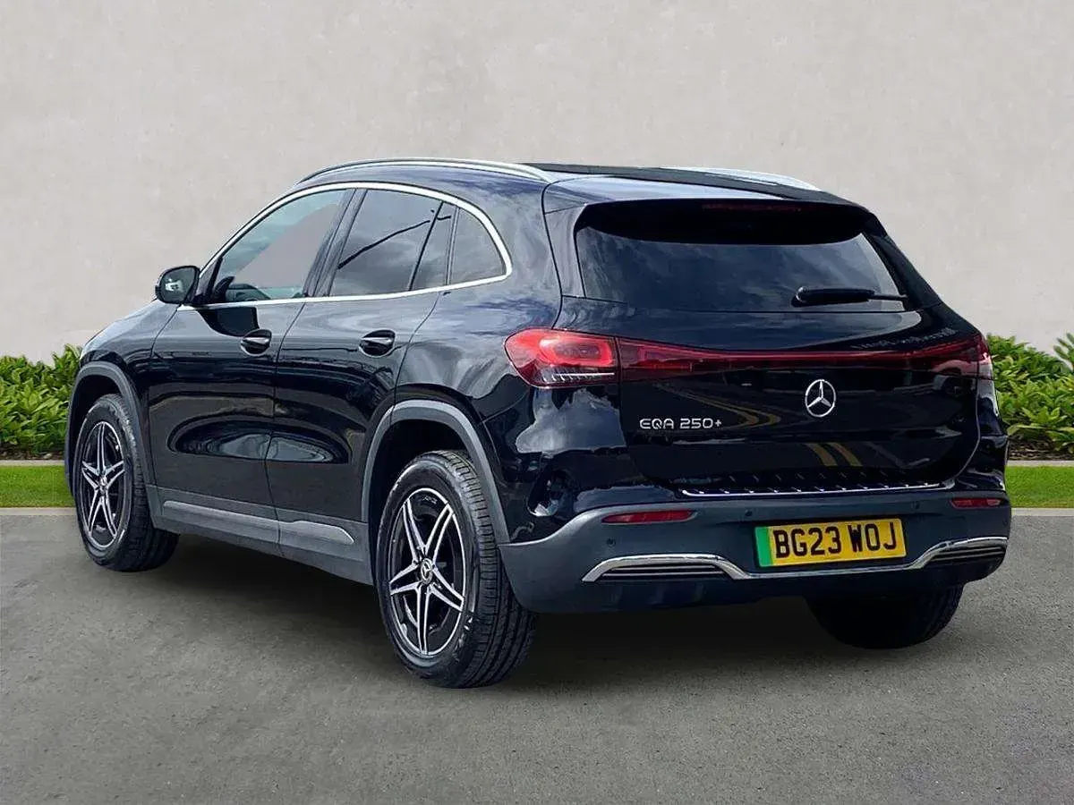 Used Mercedes EQA250+ AMG line 139 kW (190 HP) 2023 Black SUV