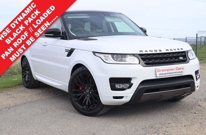 White Used 2017 Land Rover Range Rover Sport HSE Dynamic SUV | £23,995 (A bit pricey) - Image 1/4