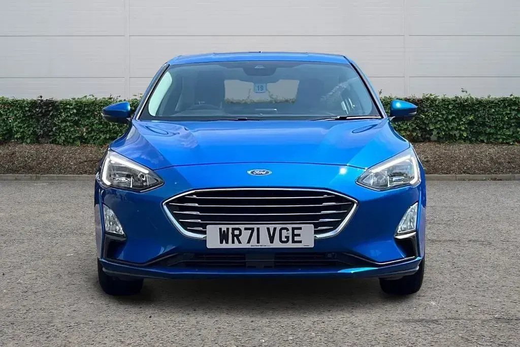 Used Ford Focus Titanium 2021 Blue Hatchback
