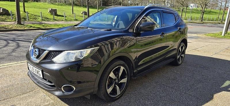 Used Nissan Qashqai N-TEC 110 HP (80 kW) 2015 Black SUV