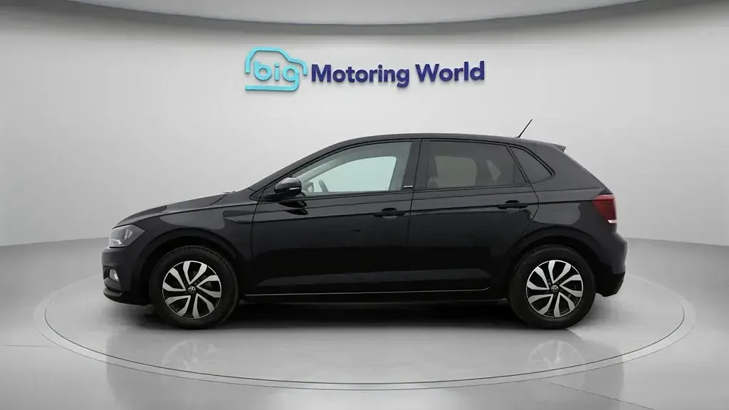Used VW Polo Active 95 HP (69 kW) 2021 Black Hatchback