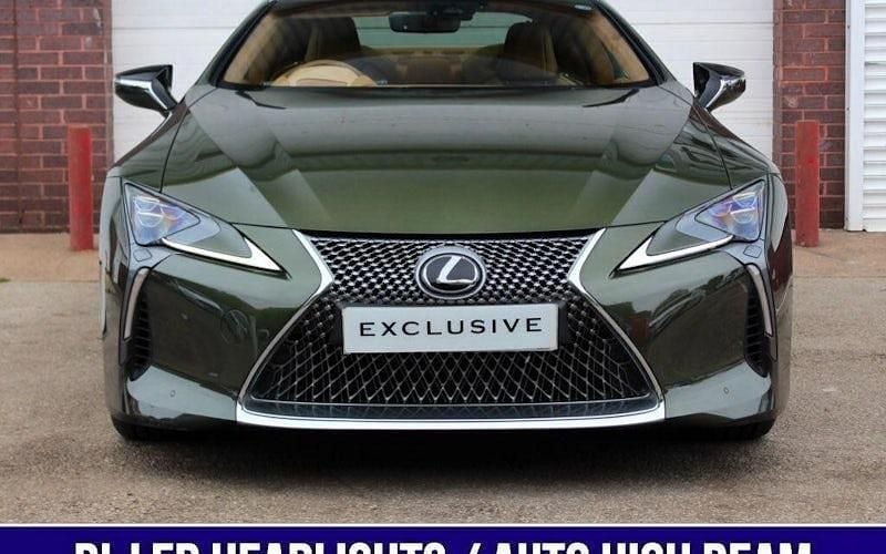 Used Lexus LC 500 Sport Line 464 HP (341 kW) 2022 Green Coupe