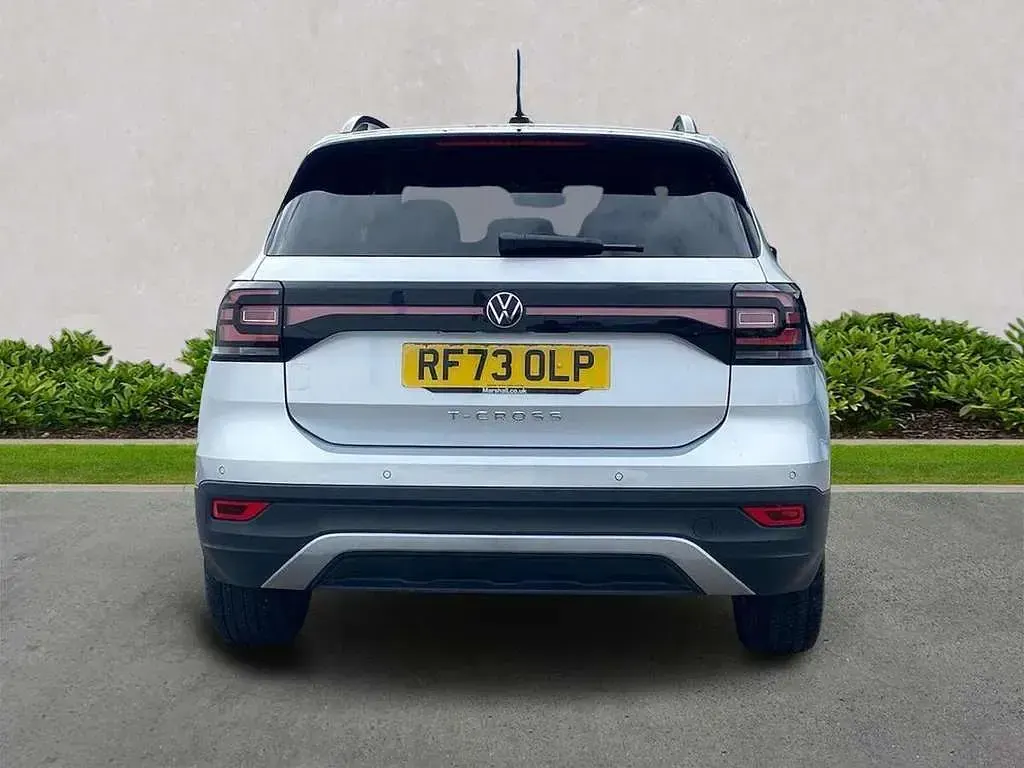 Used VW T-Cross Black Edition 95 HP (69 kW) 2023 Silver SUV