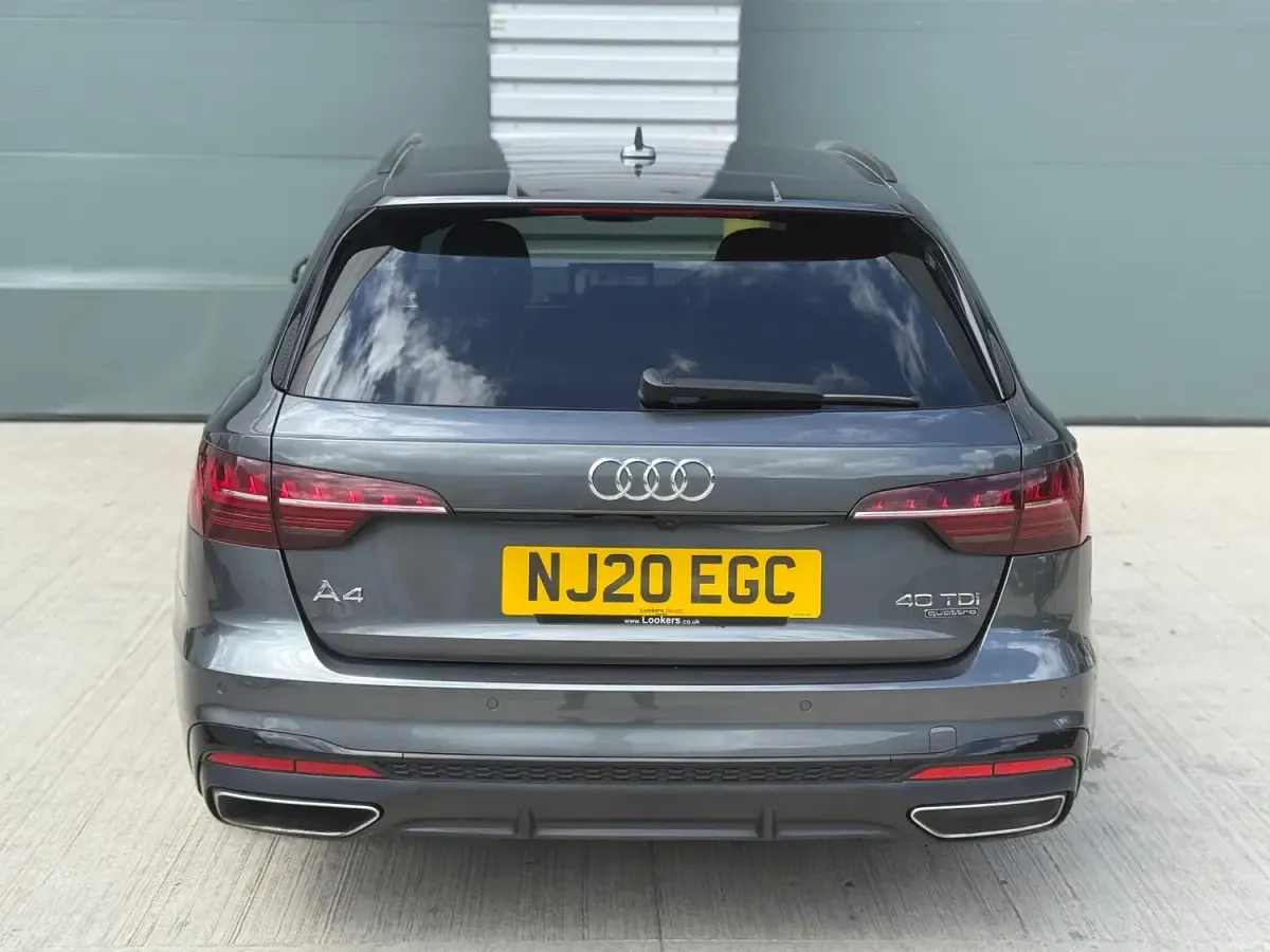 Used Audi A4 Black Edition 190 HP (139 kW) 2020 Grey Estate
