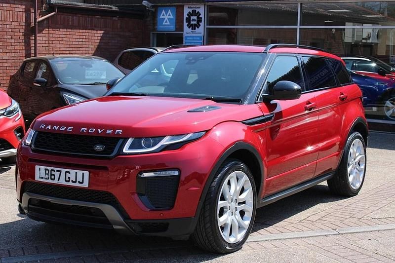 Używany Land Rover Range Rover evoque HSE Dynamic 180 KM (132 kW) 2017 Czerwony SUV