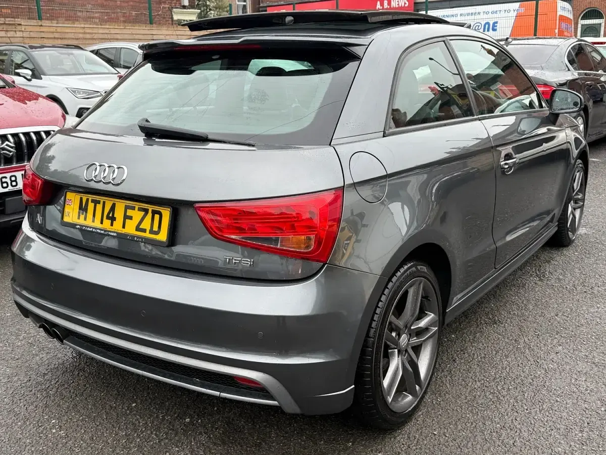 Used Audi A1 S-Line 122 HP (89 kW) 2014 Grey Hatchback