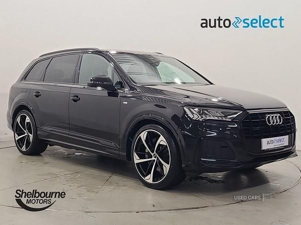 Black Used 2021 Audi Q7 Black Edition SUV | £43,495 (Fair price) - Image 1/4