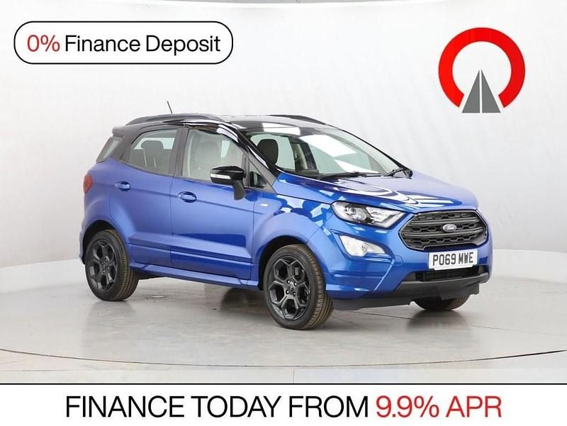 Used Ford Ecosport ST-Line 125 HP (91 kW) 2019 Blue SUV
