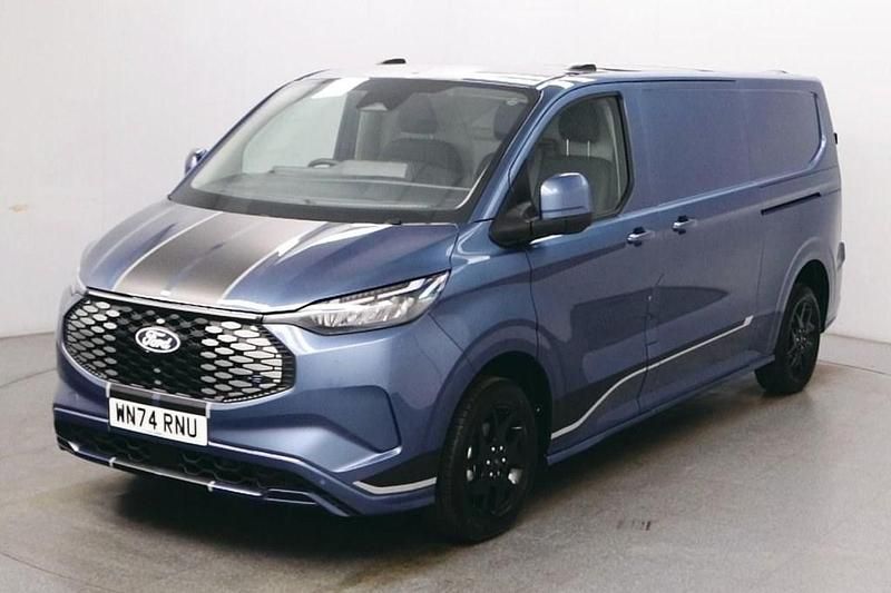 Blue New 2024 Ford Transit Sport Van | £26,990 (Good price) - Image 1/4