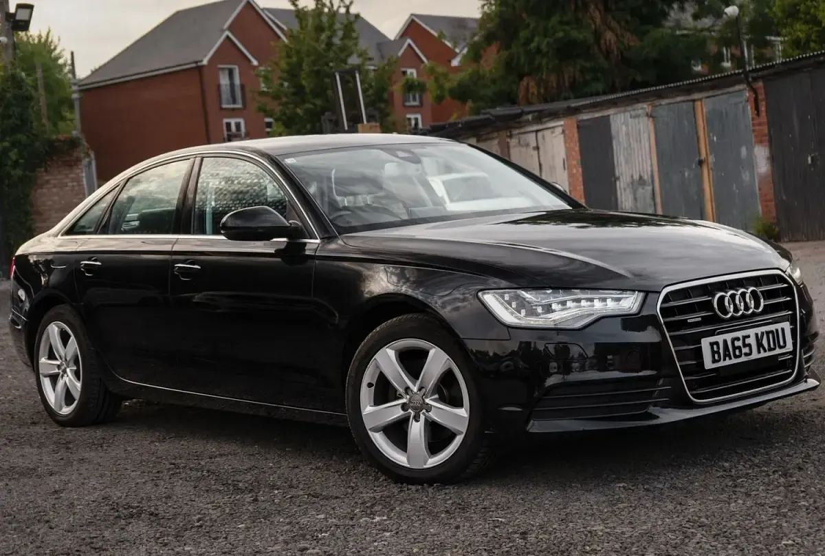 Used Audi A6 Comfort 204 HP (150 kW) 2015 Black Sedan