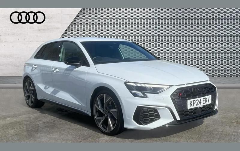 Used Audi S3 Sportback Black Edition 306 HP (225 kW) 2024 White Hatchback