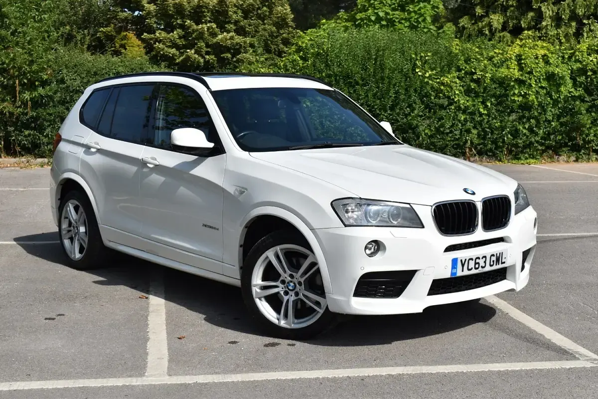 Used BMW X3 M Sport 184 HP (135 kW) 2013 White SUV