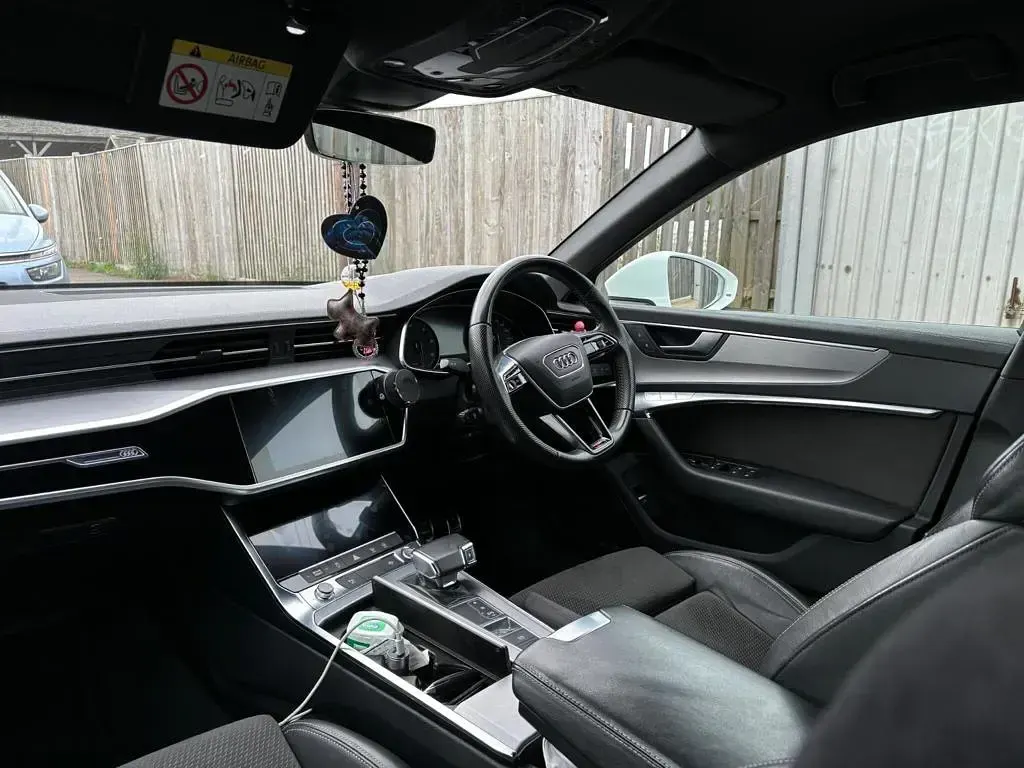 Used Audi A6 S-Line 2018 White Sedan