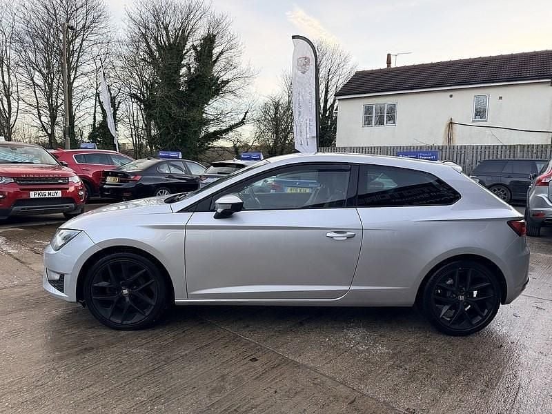 Begagnad Seat Leon FR 2016 Silver Halvkombi