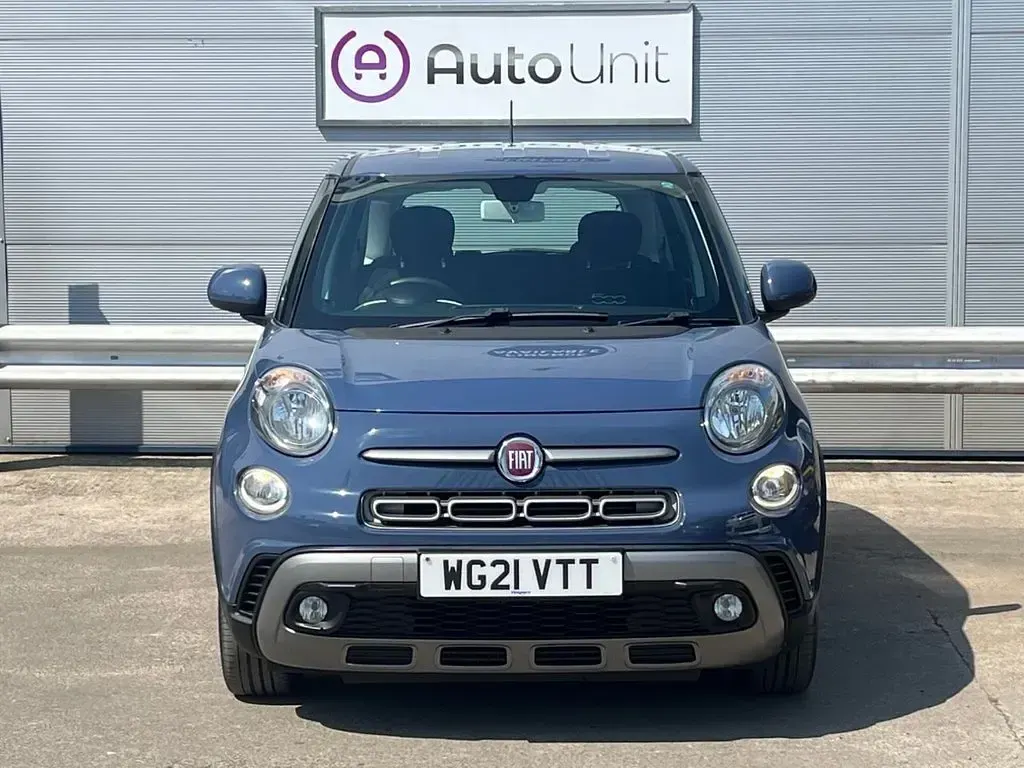 Used Fiat 500L Cross 95 HP (69 kW) 2021 Blue MPV