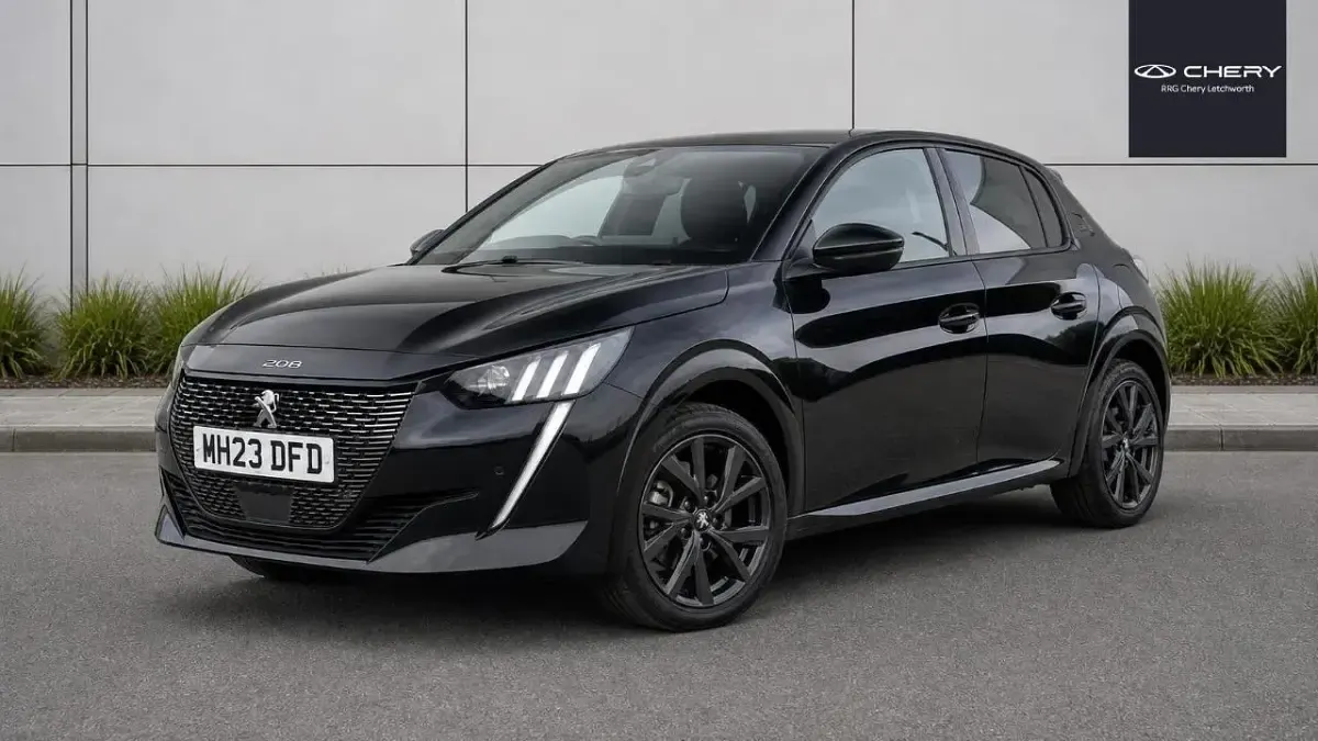Used Peugeot 208 GT 99 HP (72 kW) 2023 Black Hatchback