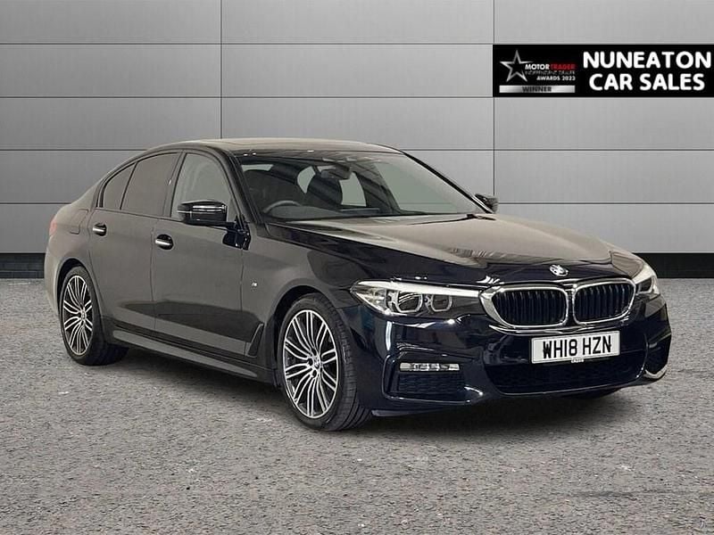 Black Used 2018 BMW 530 M Sport Sedan | £20,400 (Fair price) - Image 1/4