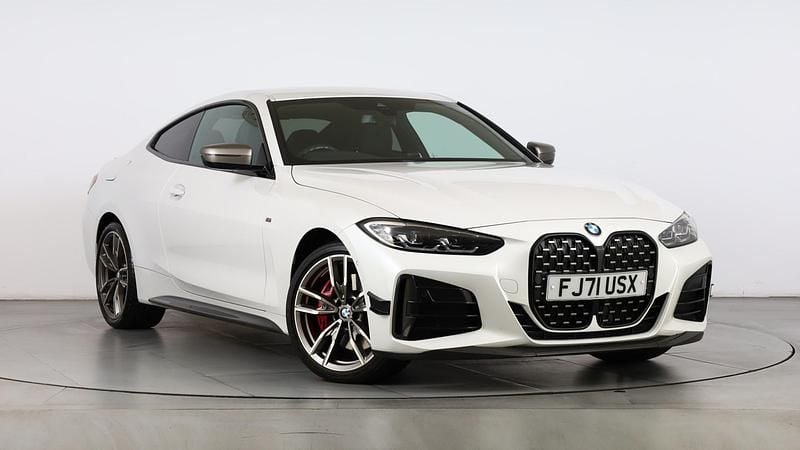 White Used 2021 BMW M440 M Sport Sedan | £31,500 (Super price) - Image 1/4