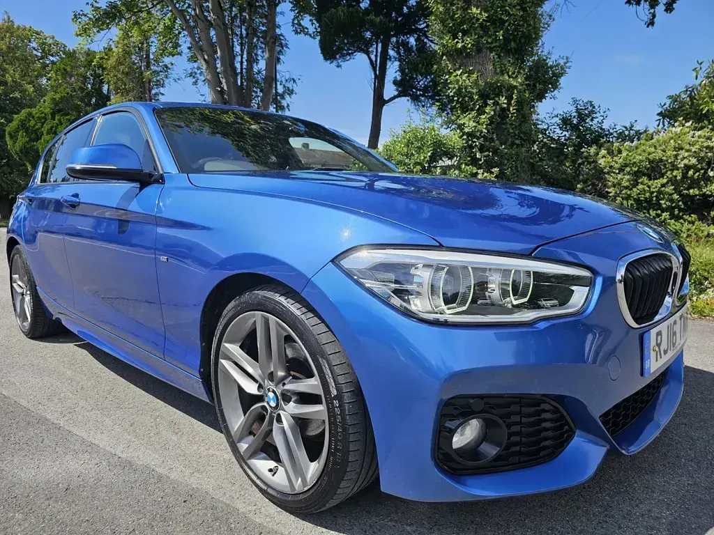 Used BMW 116 M Sport 116 HP (85 kW) 2016 Blue Hatchback
