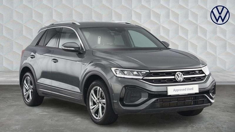 Grey Used 2023 VW T-Roc R-line SUV | £25,550 (Fair price) - Image 1/4