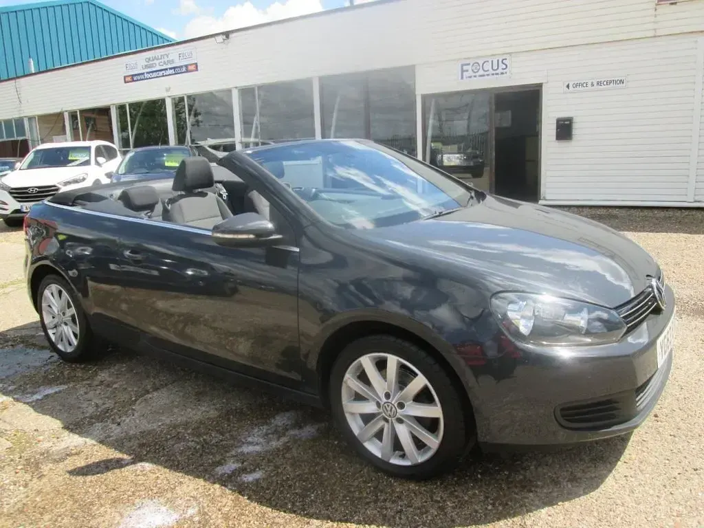 Used VW Golf Cabriolet SE 105 HP (77 kW) 2013 Grey Cabriolet