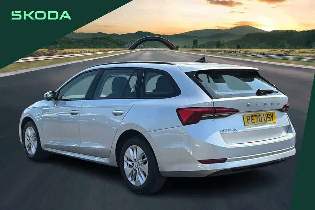 Used Skoda Octavia SE Technology 150 HP (110 kW) 2020 Silver Estate
