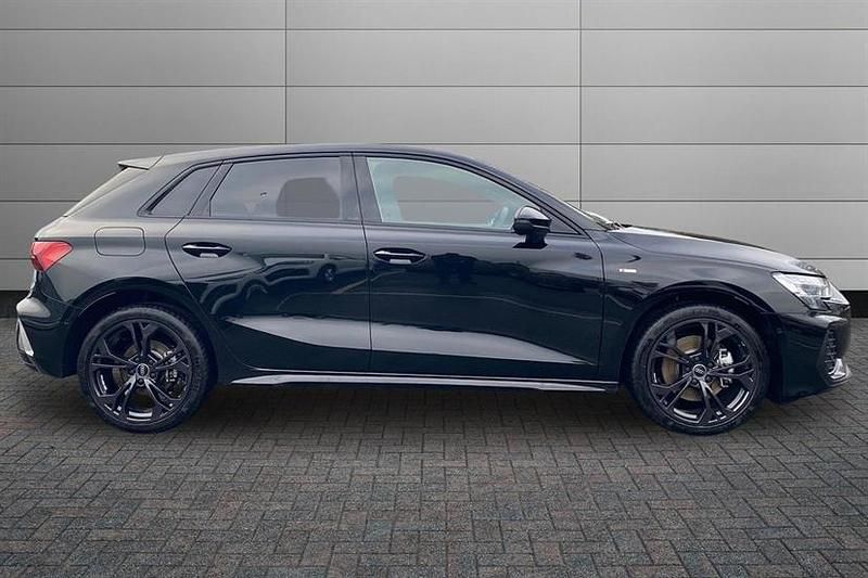 Used Audi A3 e-tron Black Edition 204 HP (150 kW) 2025 Arkona white Hatchback