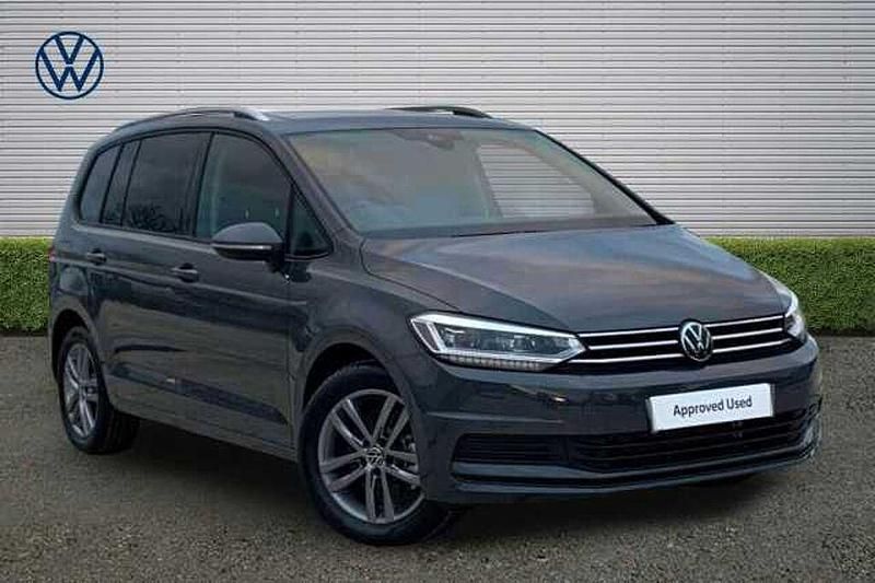 New VW Touran Match 150 HP (110 kW) 2025 Black MPV