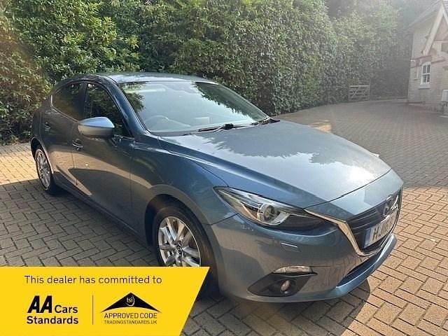 Blue Used 2016 Mazda 3 Hatchback | £3,895 (A bit pricey) - Image 1/4