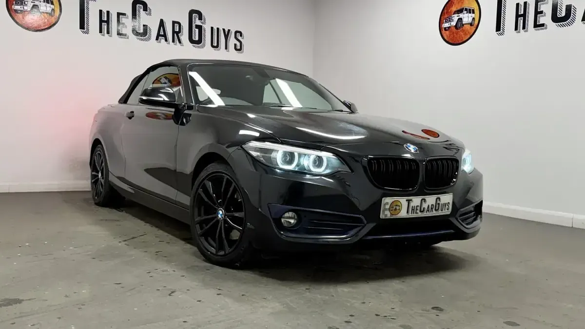 Used BMW 220 Sport Line 184 HP (135 kW) 2018 Black Cabriolet