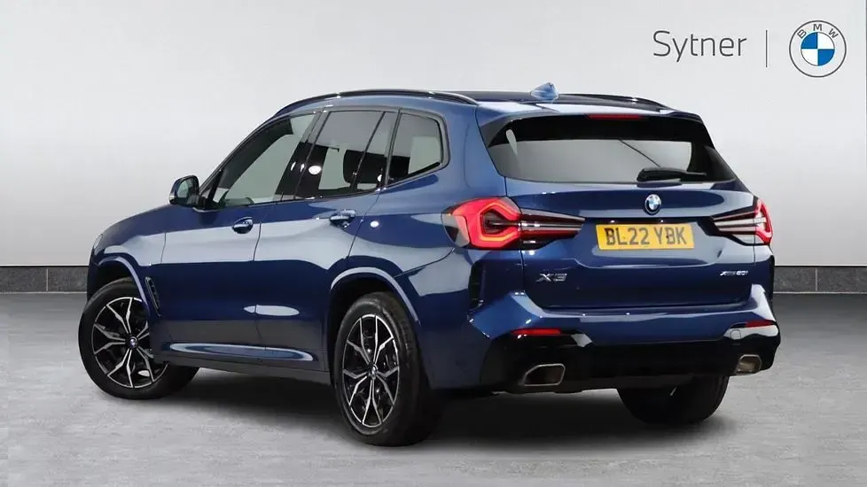 Used BMW X3 M Sport 181 HP (133 kW) 2022 Blue SUV