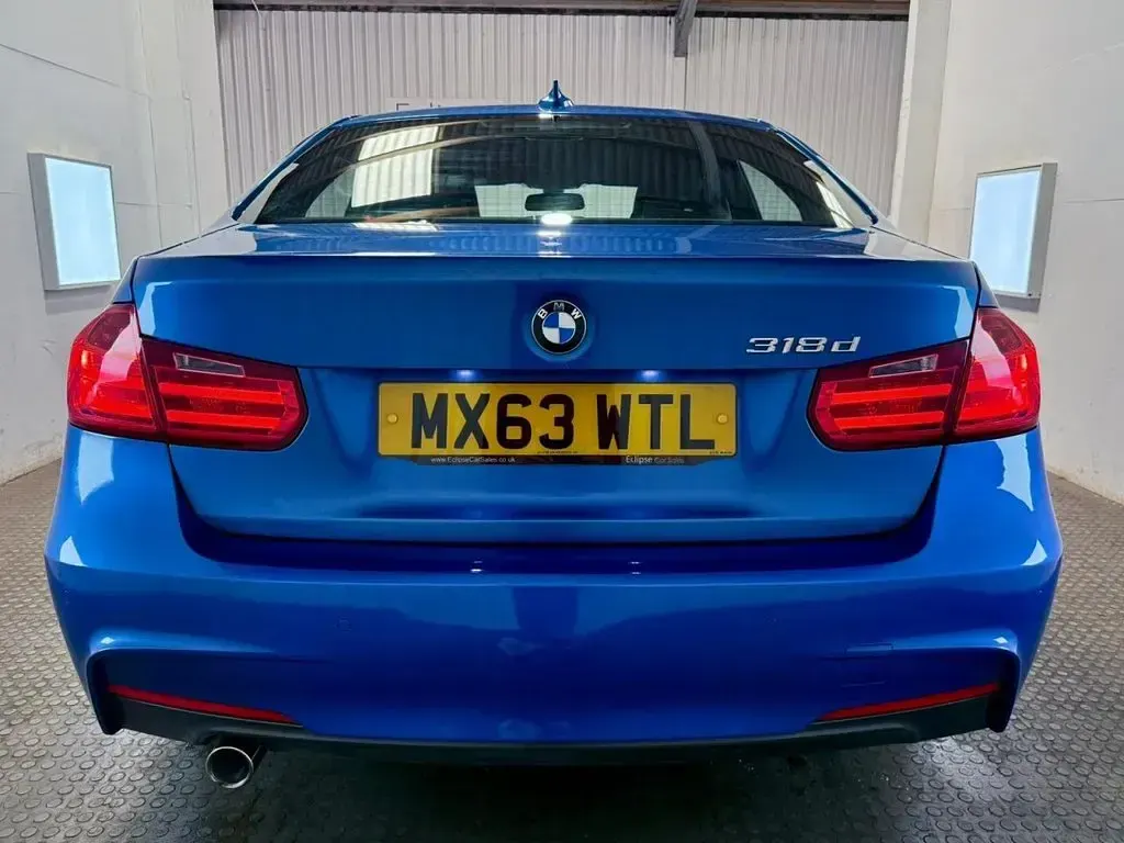 Used BMW 318 M Sport 143 HP (105 kW) 2013 Blue Sedan