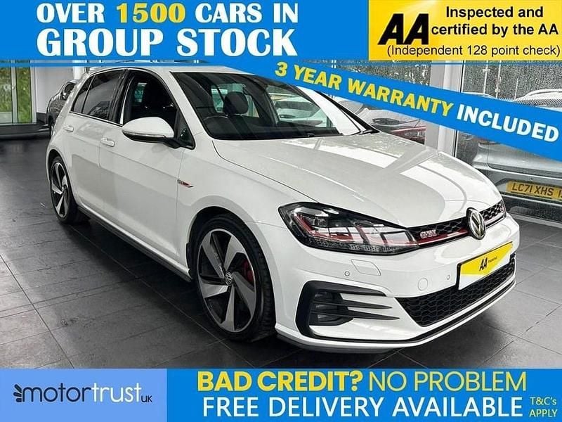 Used VW Golf VII GTI 245 HP (180 kW) 2019 White Hatchback